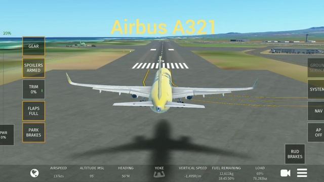 Пытаюсь делать самые мягкие посадки в Infinite Flight Simulator!