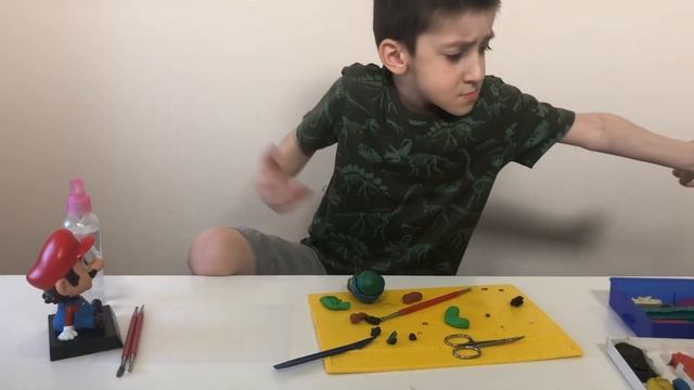 Лепим из пластилина Спайка из Brawl Stars. Даник лепит Spike п? смотреть онлайн