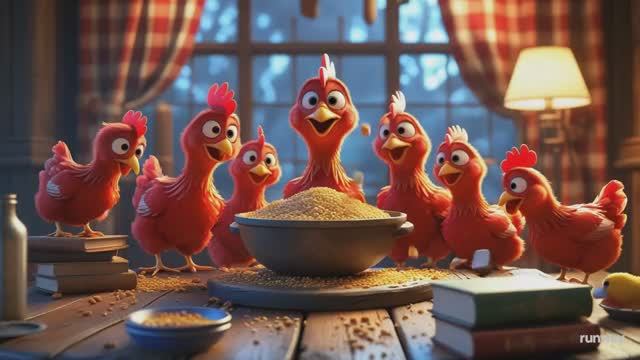 Курочки на ранчо — Мультик-песенка для детей! смотреть онлайн