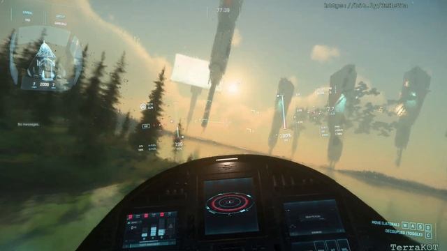 Star Citizen 4.0 Decoupled + Mos Elian – Улетаю – Красота, Полёты над о? смотреть онлайн