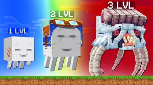 Майнкрафт, но СЧАСТЛИВЫЙ ГАСТ улучшается КАЖДУЮ МИНУТУ