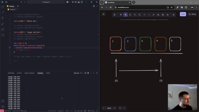 ХОЧУ БЫТЬ КОДЕРОМ 14 (11). Узнай, что такое массив в javaScript. смотреть онлайн