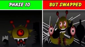 Sprunki фаза 10,но они поменялись местами!