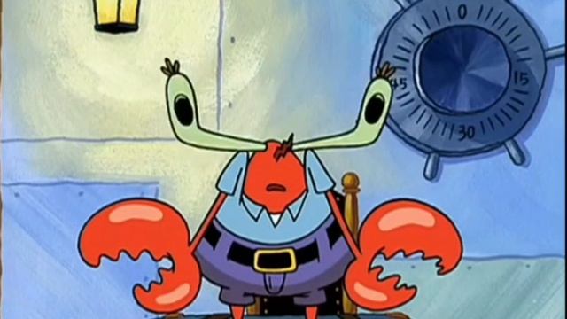 танец робота от мистера Крабса #губкабобквадратныешт?