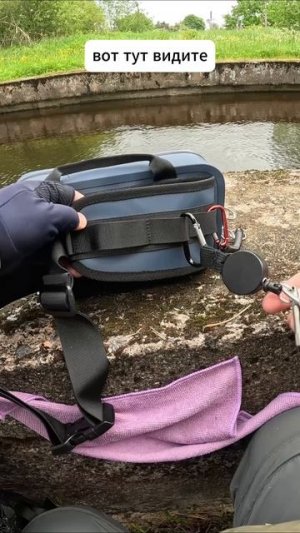 👌ПРАКТИЧНАЯ и ГЕРМЕТИЧНАЯ для РЫБАЛКИ!👍 Поясная сумка KINGDOM! #viral #shorts #мормышинг #useful