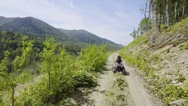 Сахалин, горы.