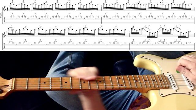 Разбираемся в соло Rising force - Yngwie Malmsteen! Разбор с табами. смотреть онлайн