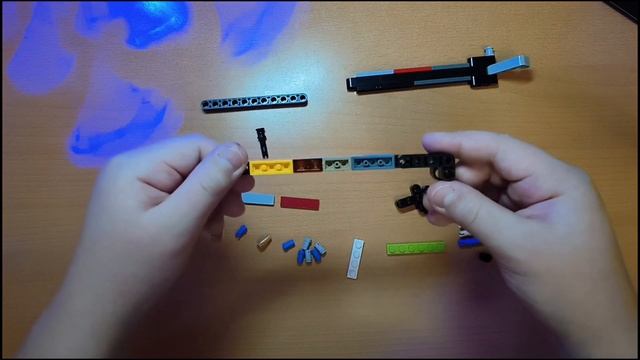 туториал на Lego нож-бабочка