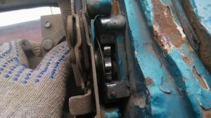 Ремонт замка двери газ 21