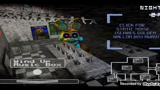 прохождение Five Nights At Fredbeer's Family Diner 2.   1 ночь .