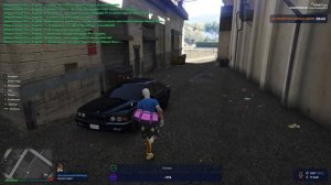 РАБОТА КУРЬЕРОМ В GTA 5 RP