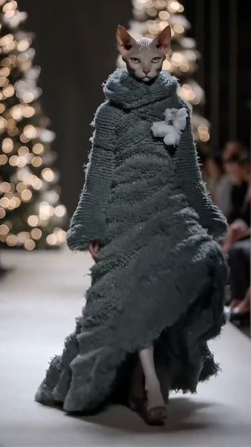 кошачий показ мод.mp4