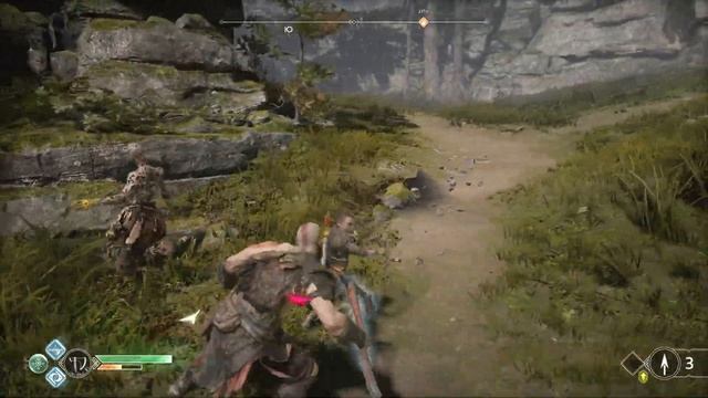 God oF War - Синдри. Пройти к башне. Предгорье. Головоломки. смотреть онлайн