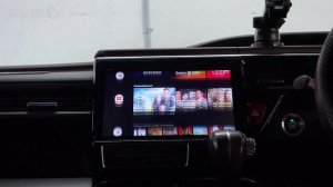 Потолочный монитор в Honda Stepwgn