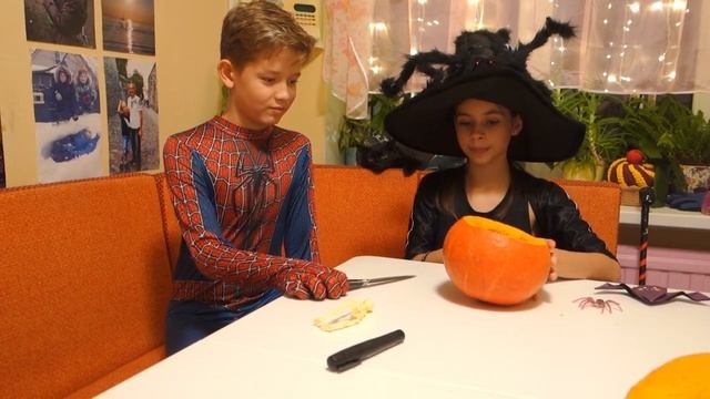 Тыква на Halloween