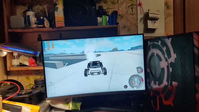 Тест компьютера в BeamNG.drive смотреть онлайн