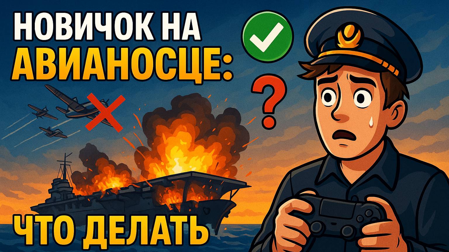 Мир кораблей Новичок на авианосце: что делать и чего избегать