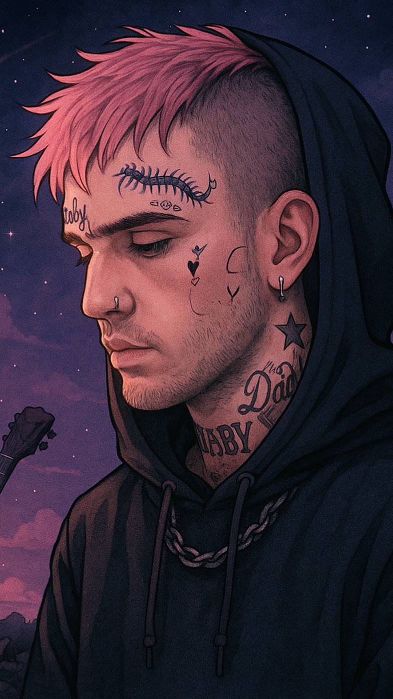 🕯️Трек, написанный в память о Lil Peep #lilpeep #rippeep #emo #новыйтрек #shorts