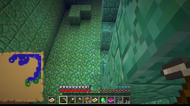 НАШЕЛ ПОДВОДНУЮ КРЕПОСТЬ #майнкрафт #Minecraft смотреть онлайн