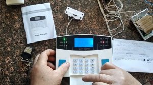 Сигнализация PG500 Синий дисплей подключение проводных