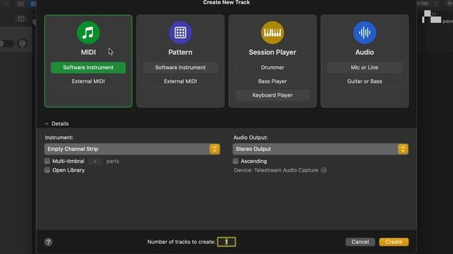 01.4. Create Track and Load Plugins