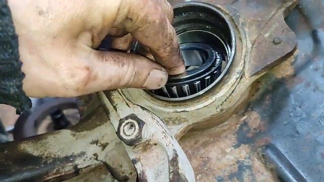 Замена ступичных подшипников и тормозных колодок #Нив