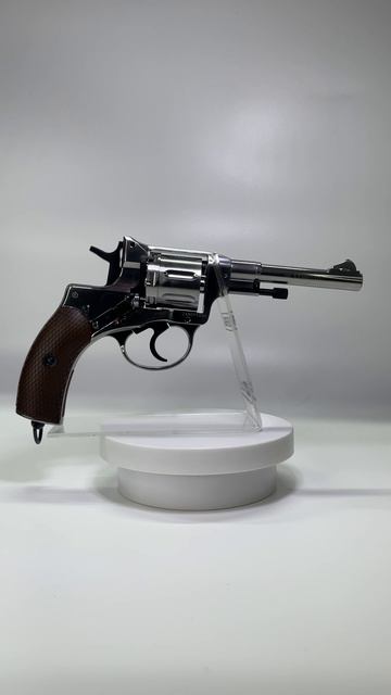 Пневматический револьвер Borner NGT-P пулевой (Silver)