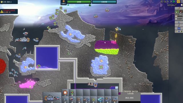 КИСЛОТА ПРОТИВ РОБОТОВ - Creeper World IXE смотреть онлайн
