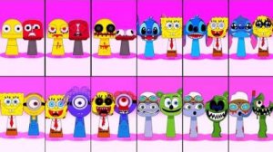 Спрунки OC ВСЕ Фазы ｜ Incredibox Compilation COMPLETE #sprunki #incredibox #sprunkioc