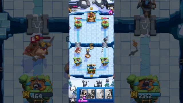 Новая арена - Ледяной пик! Апаем кубки в Clash Royale! #25 смотреть онлайн