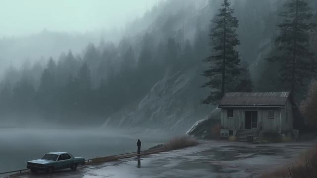 Ｌａｔｅ　Ａｕｔｕｍｎ Silent Hill Inspired Ambient Music With Rain Sounds 1 Hour Ambience