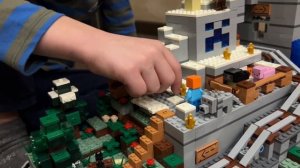 Играем в LEGO Горная пещера 😎 #minecraft