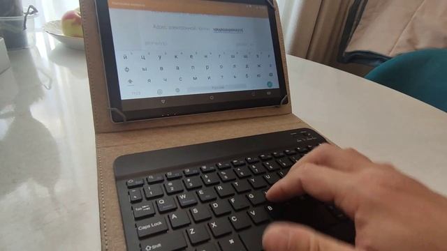 подключение клавиатуры на планшете с Али Экспресс
