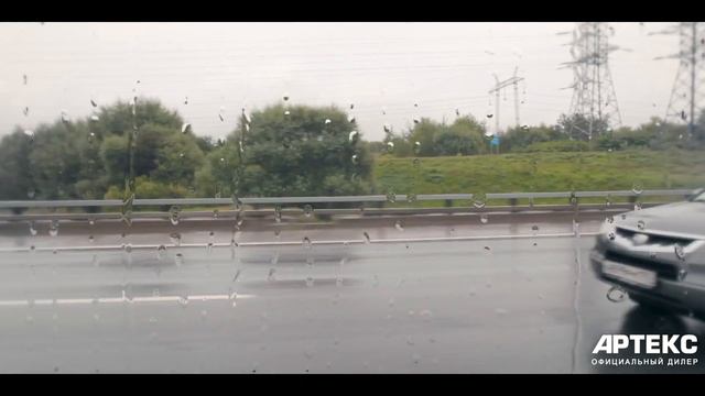АРТЕКС обработка стекл средством ''Антидождь'' смотреть онлайн