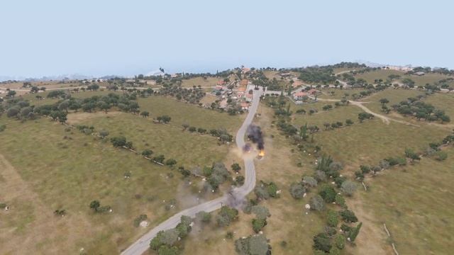 Arma 3 Украинская армия уничтожила колонну Российской т? смотреть онлайн