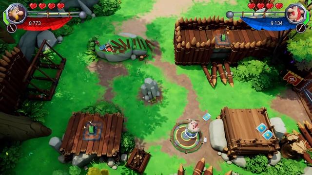 Asterix & Obelix XXXL : The Ram From Hibernia ➤ Часть 1 ➤ Кооператив ➤ Аст?