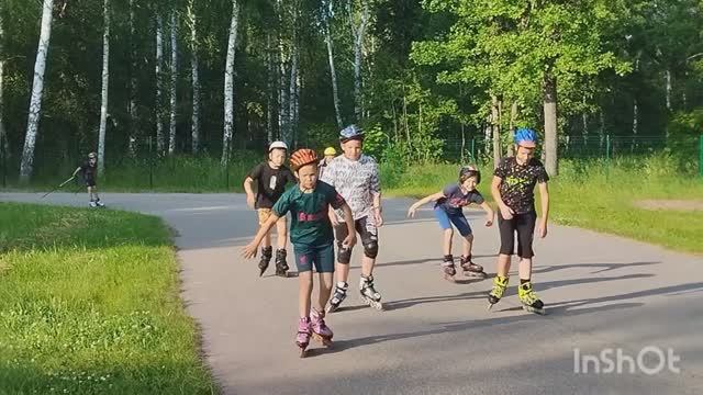 11.06.2025 Лес, Биатлон, тренировка, ролики смотреть онлайн