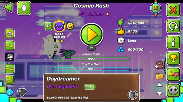 прошел cosmic rush