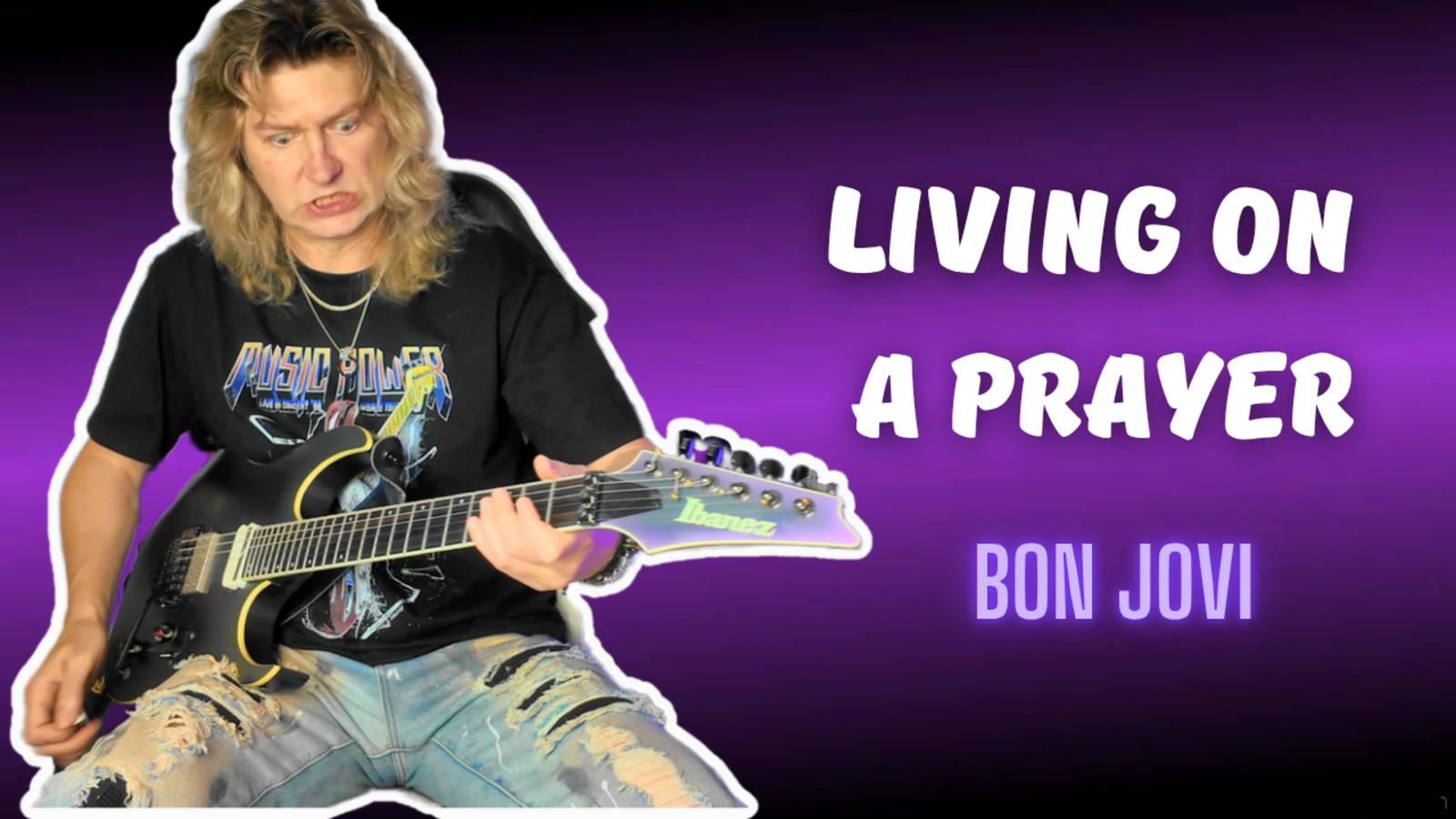 Bon Jovi - Living on a prayer (guitar cover)