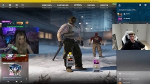 Мистер Бизнес играет в CS:GO с Марией — ЭПИК МОМЕНТЫ!