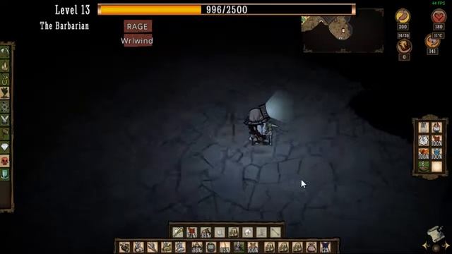 Прохождение Don't Starve с модом Hero in the Dark за Варвара #14 - Вол смотреть онлайн