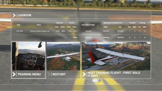 Проходим летную школу в Microsoft Flight SImulator. Эфир №13. смотреть онлайн