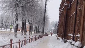 Новогодняя прогулка в городе Шуя
