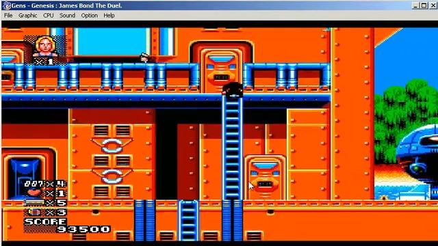 Прохождение тура Агент 007 1 тур (СЕГА) смотреть онлайн