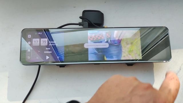 Работа регистратора андроид Junsun