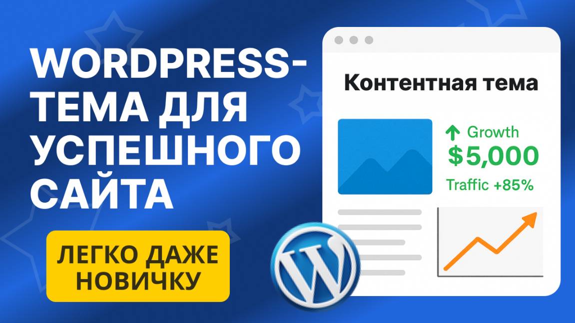 Эта Контентная тема WordPress — Must-have в 2025 году