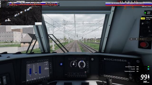 SimRail 2021 Утренний экспресс Катовице - Варшава (ECE - EC 41116) смотреть онлайн