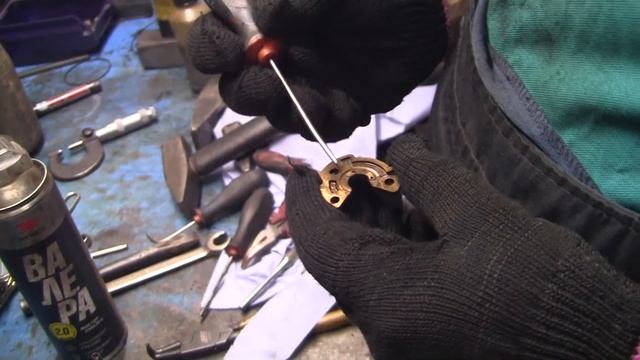 Турбина Ниссан Патрол - дефектовка деталей холодной ч?