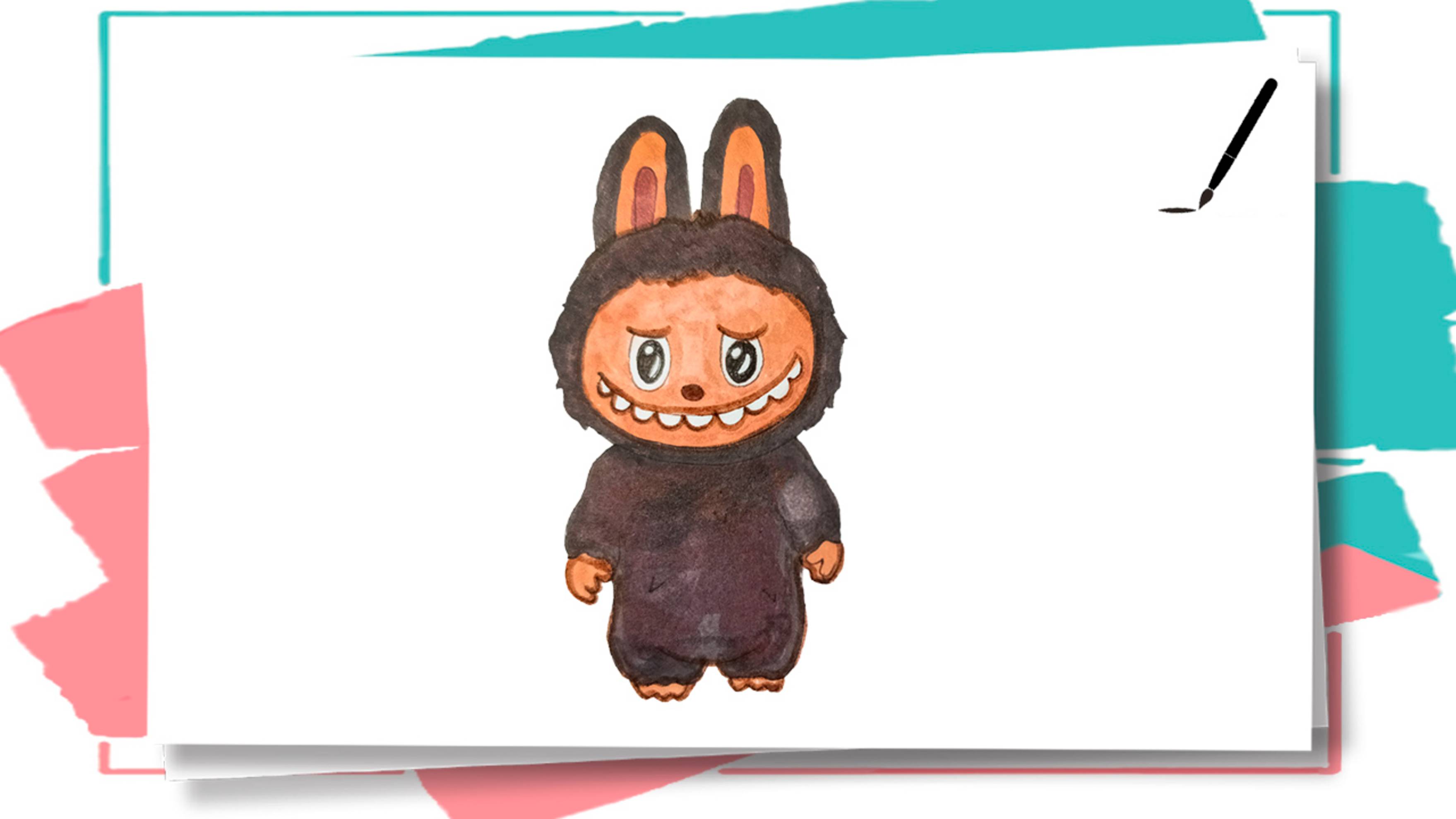 Рисуем игрушку Лабубу_Labubu смотреть онлайн