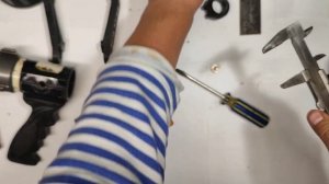 Ремонт пожарного ствола УРСК50-8. Замена пластикового ш